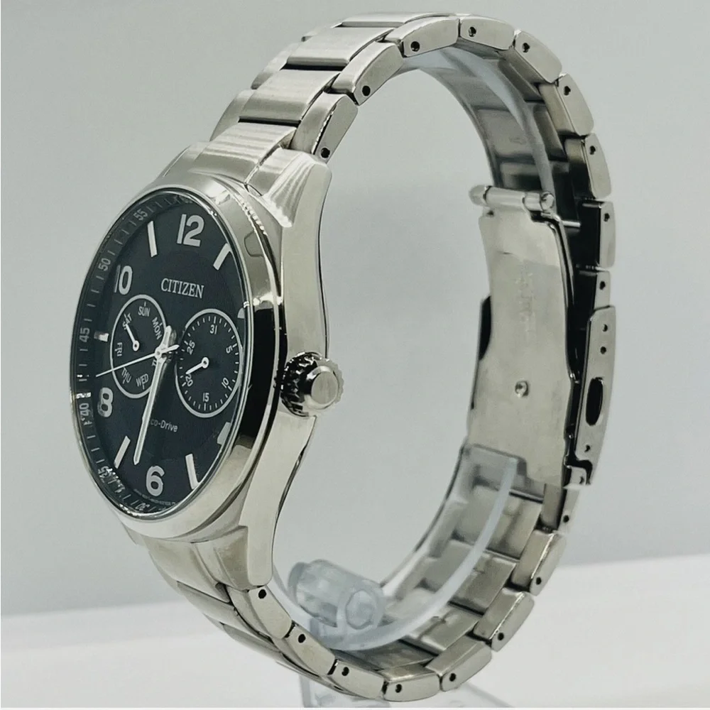 Citizen Eco-Drive Corso Stainless Steel Men's Watch AO9020-84E Brand New